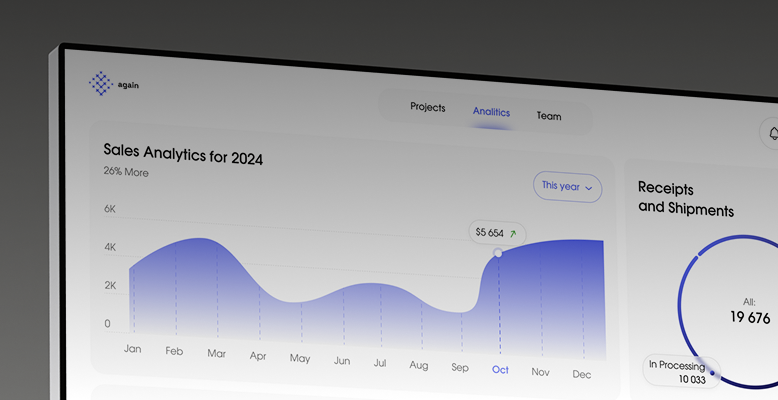 CRM Dashboard Design