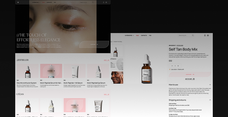 Beauty Product E-commerce